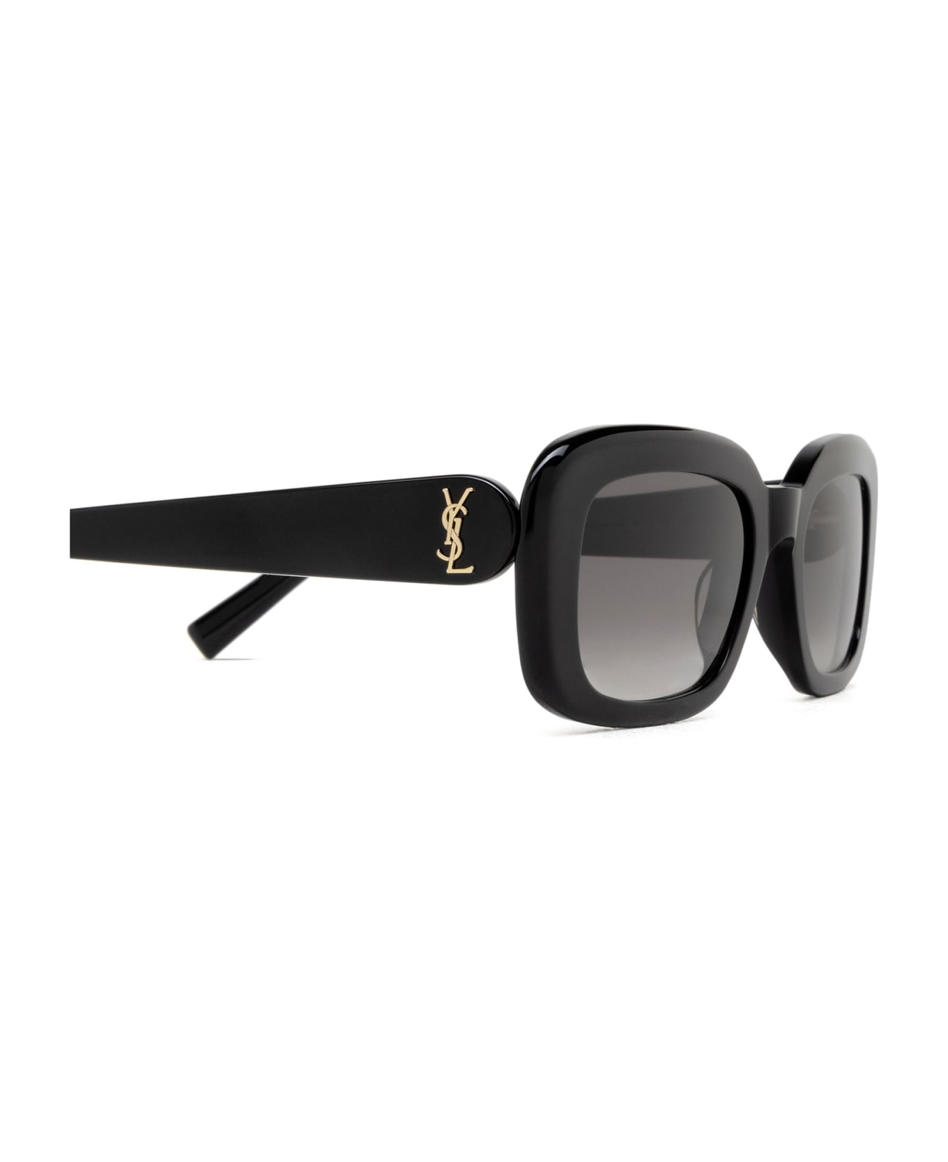 Saint Laurent Eyewear Sl M130 Black Sunglasses | italist