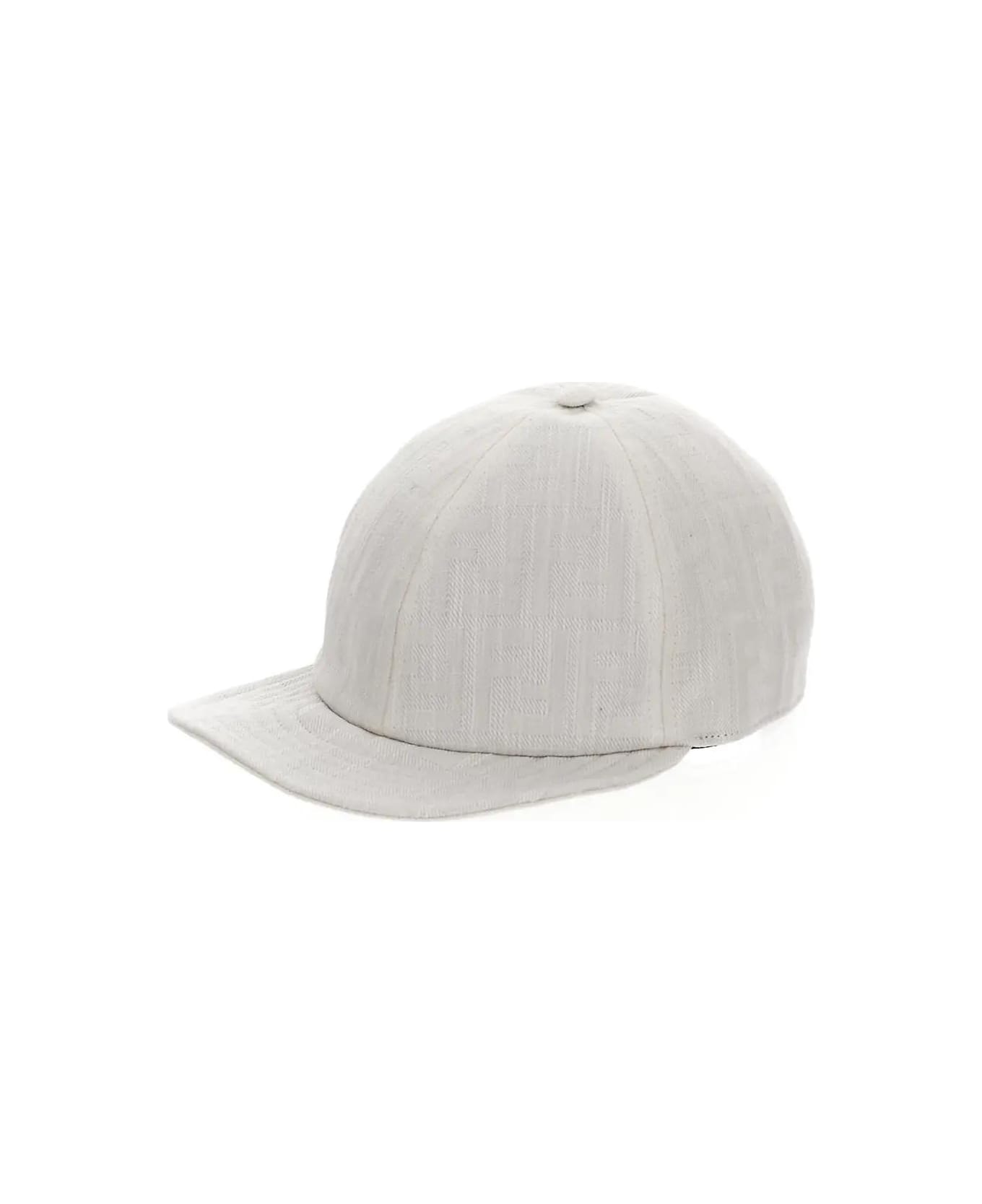 Fendi Baseball Cap - WHITE