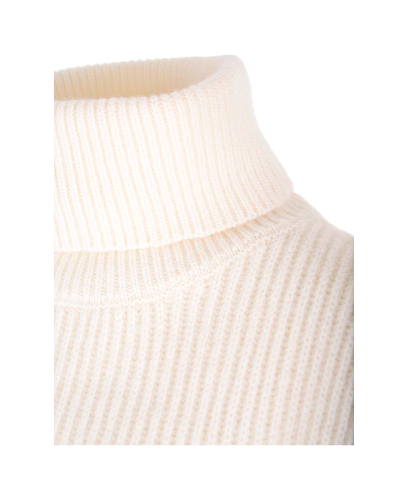 Golden Goose Turtleneck Vest - White