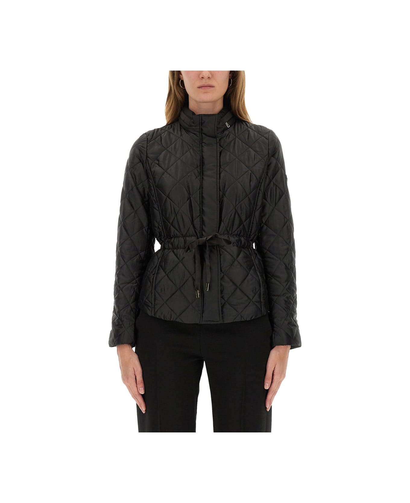 Michael Kors Quilted Padded Jacket - BLACK