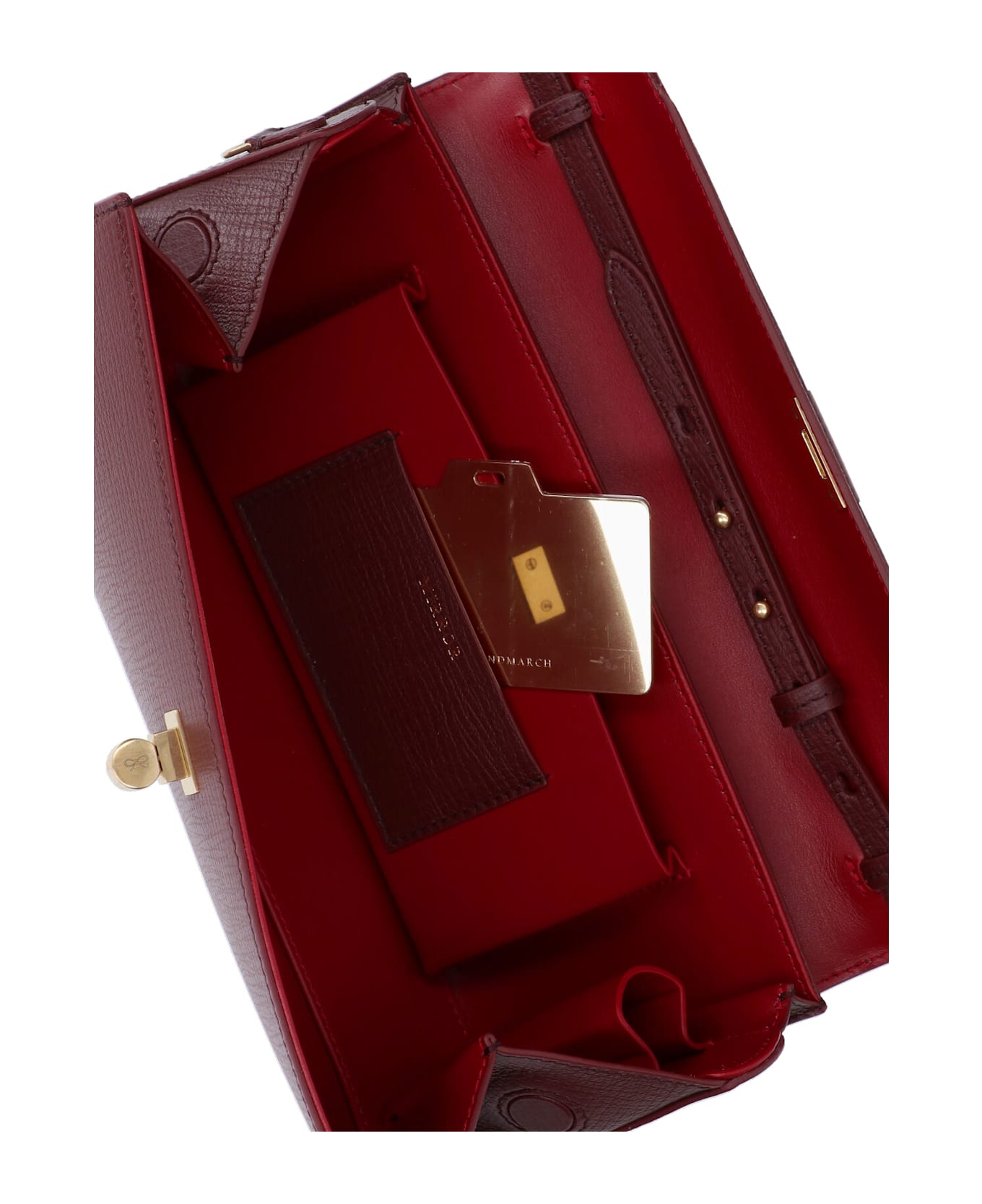 Anya Hindmarch 
mortimer
 Clutch - BORDEAUX