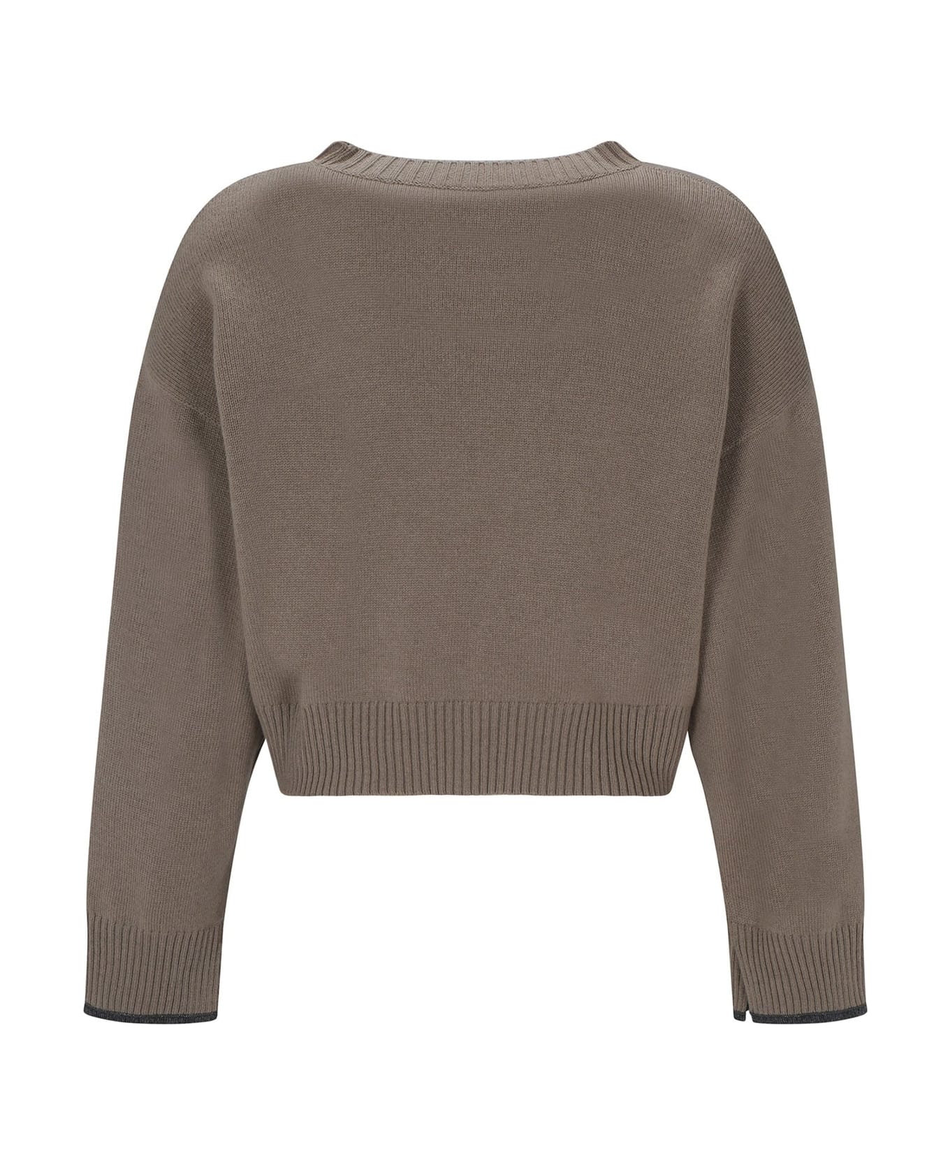 Brunello Cucinelli Cashmere Sweater - Beige ニットウェア