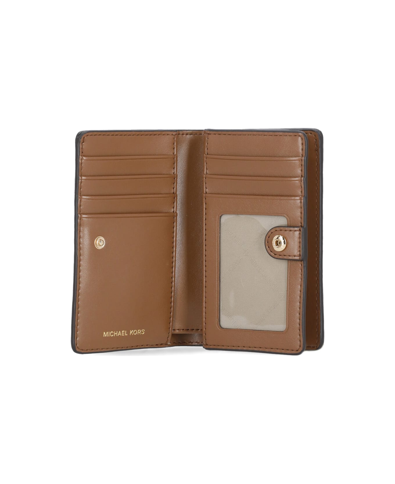 MICHAEL Michael Kors Leather Wallet - Brown