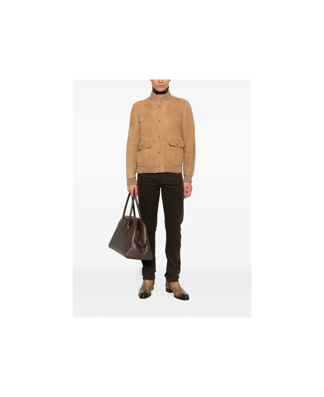 Salvatore Santoro Leather Outerwear - NEUTRALS