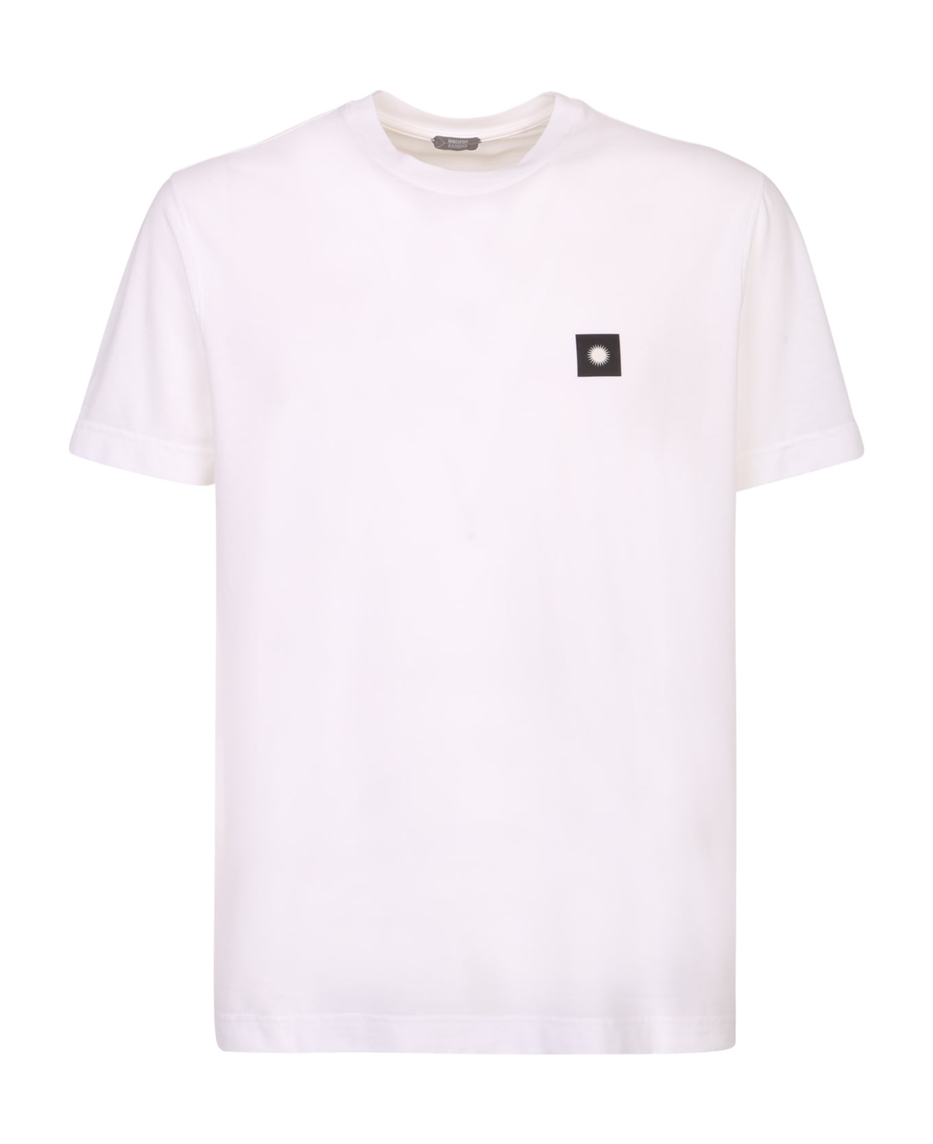 Zanone Patch T-shirt - White