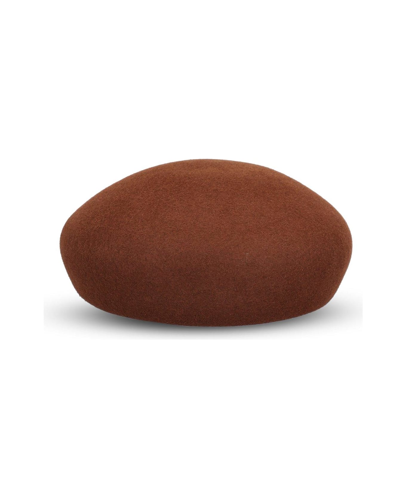 Loro Piana Knitted Beret Hat - PECAN SYRUP