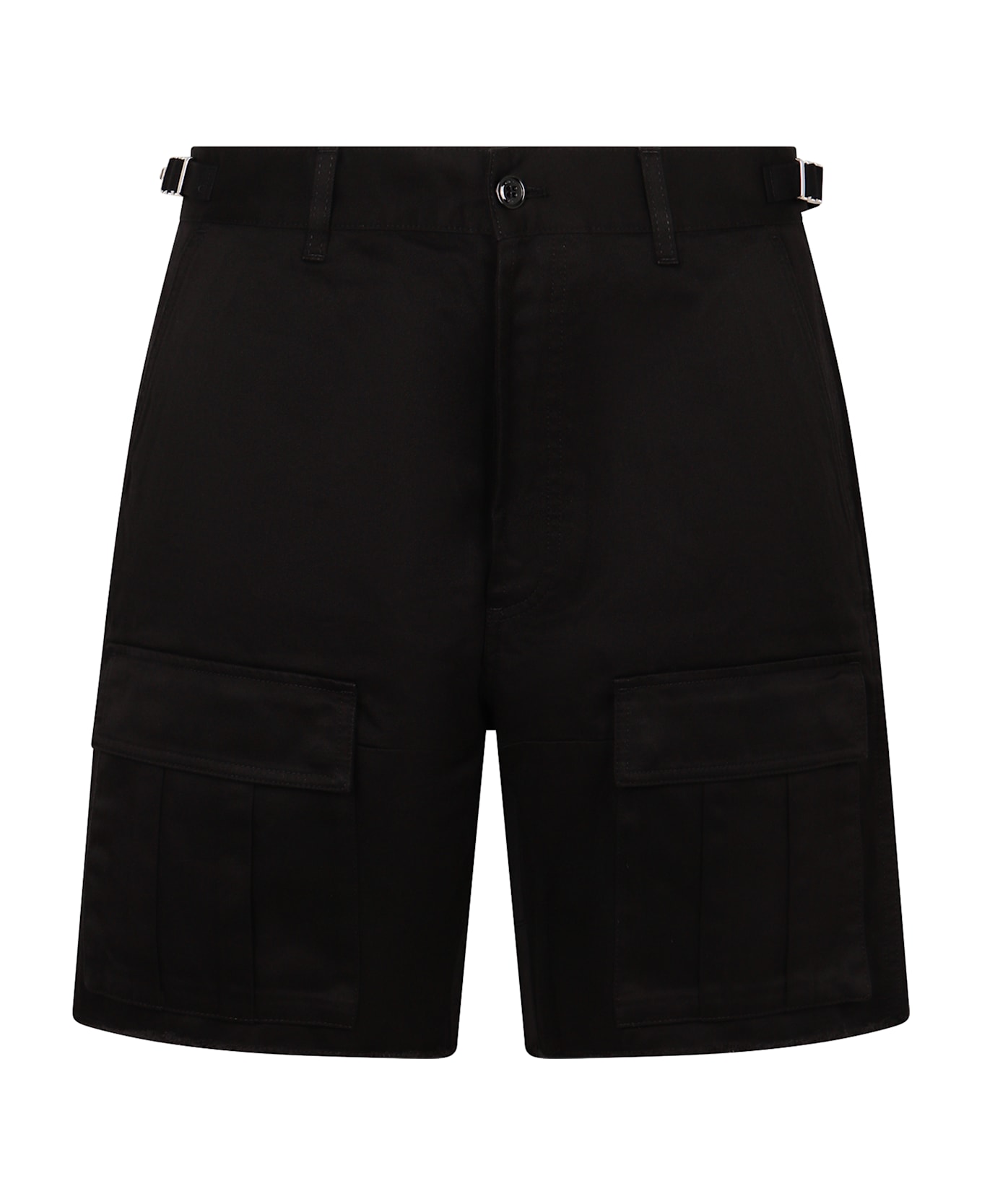 Celine Cotton Bermuda Shorts - black