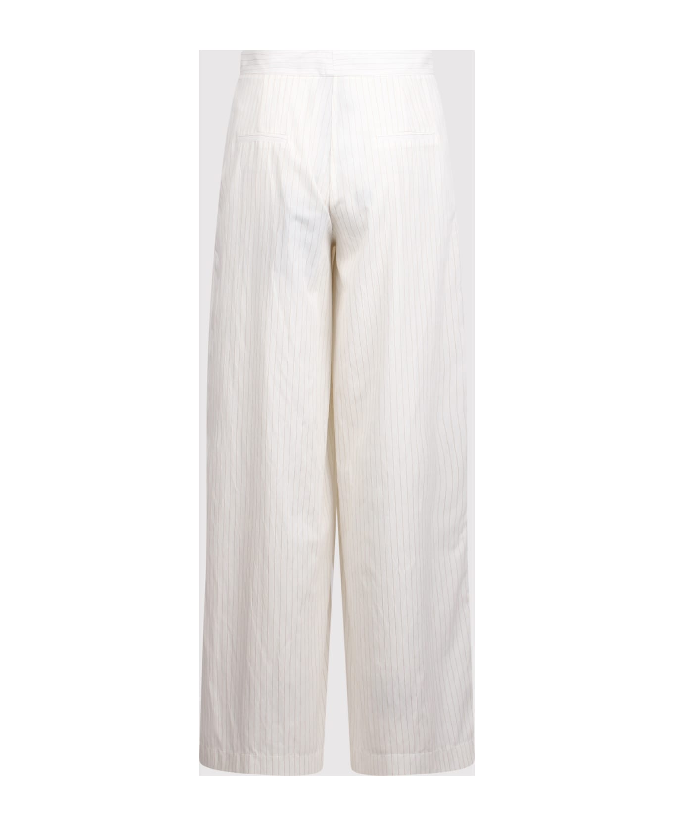 Federica Tosi Pinstriped Wide Trousers ボトムス