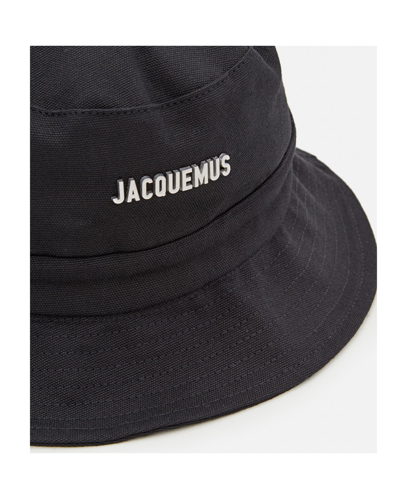 Jacquemus Le Bob Gadjo Cotton Bucket Hat - Black