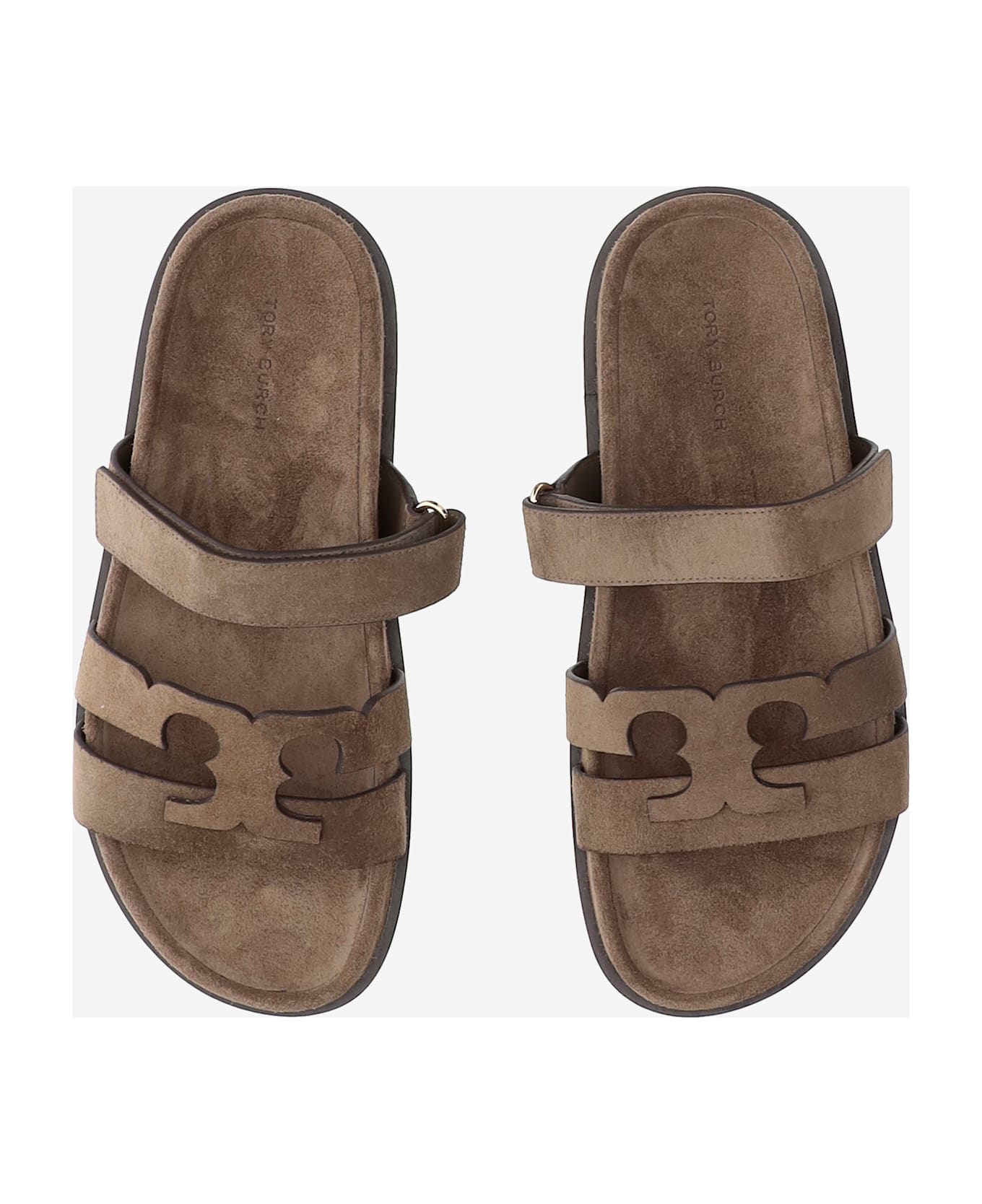 Tory Burch T Slide - Brown
