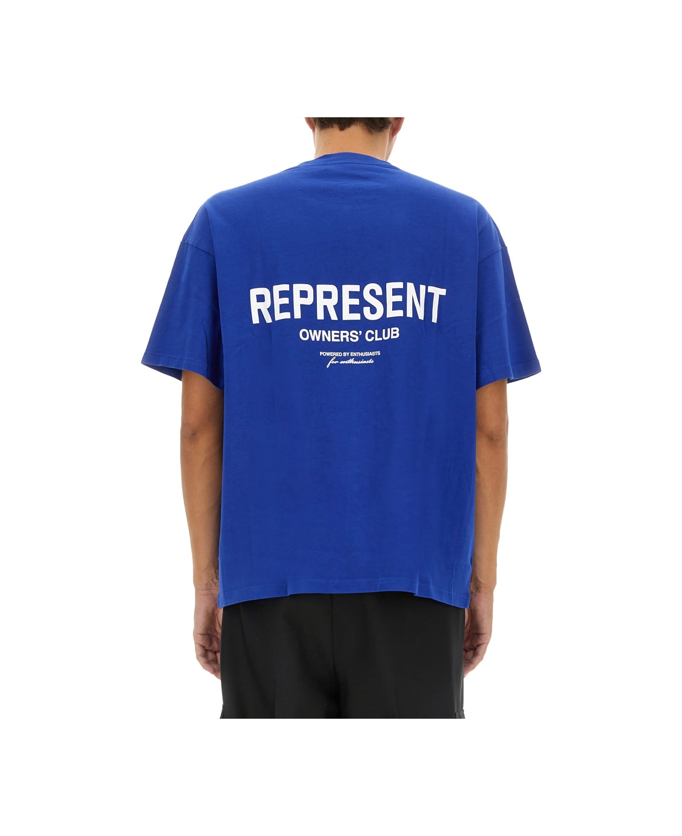 REPRESENT T-shirt With Logo - Blue