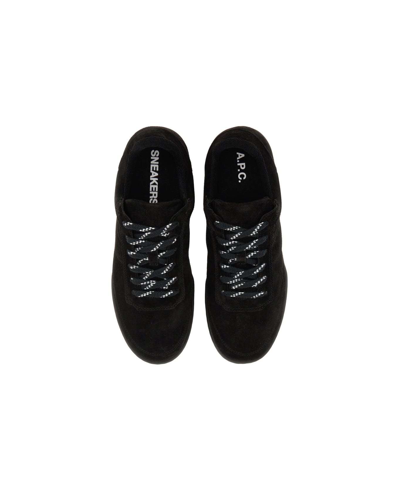 A.P.C. Sneaker "moe" - BLACK