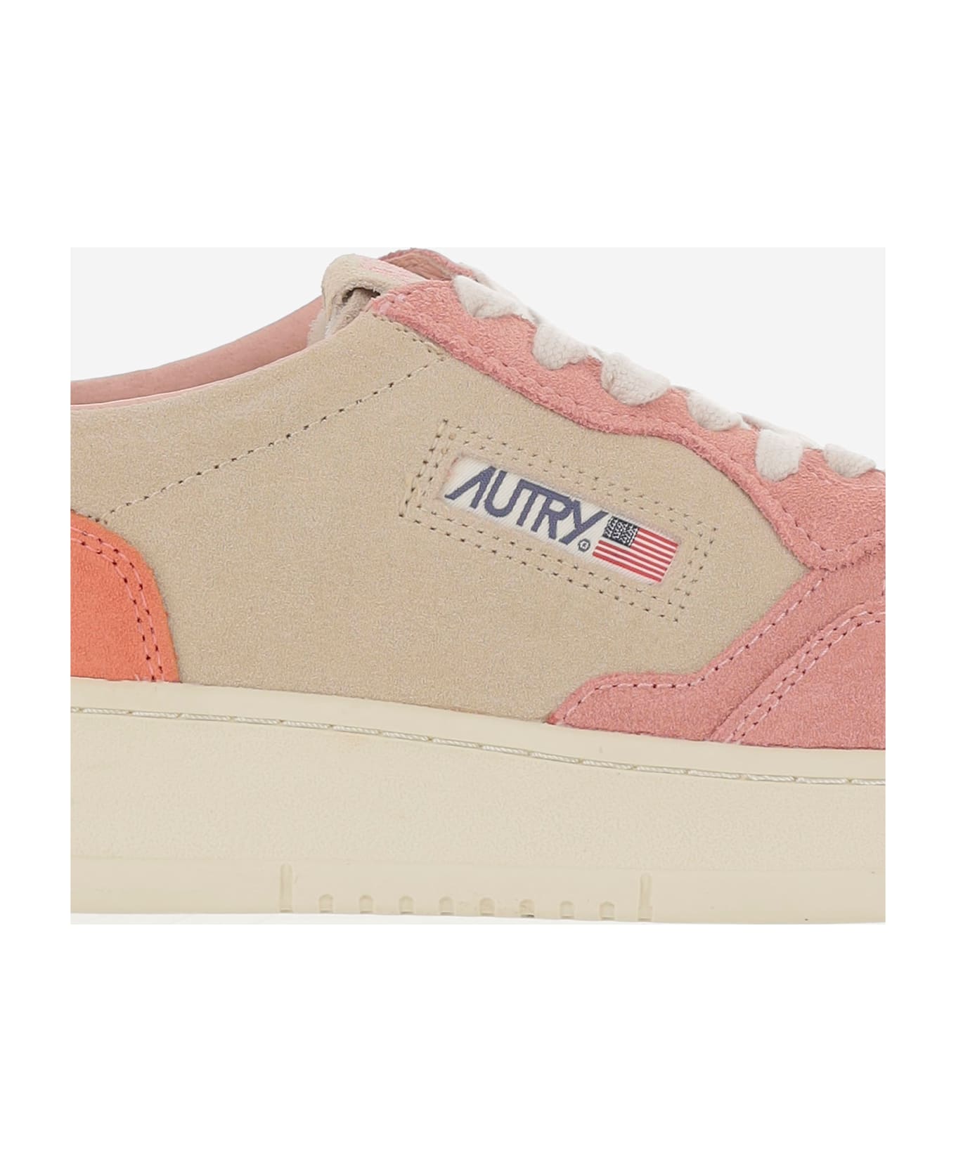 Autry Medalist Low Sneakers - Red