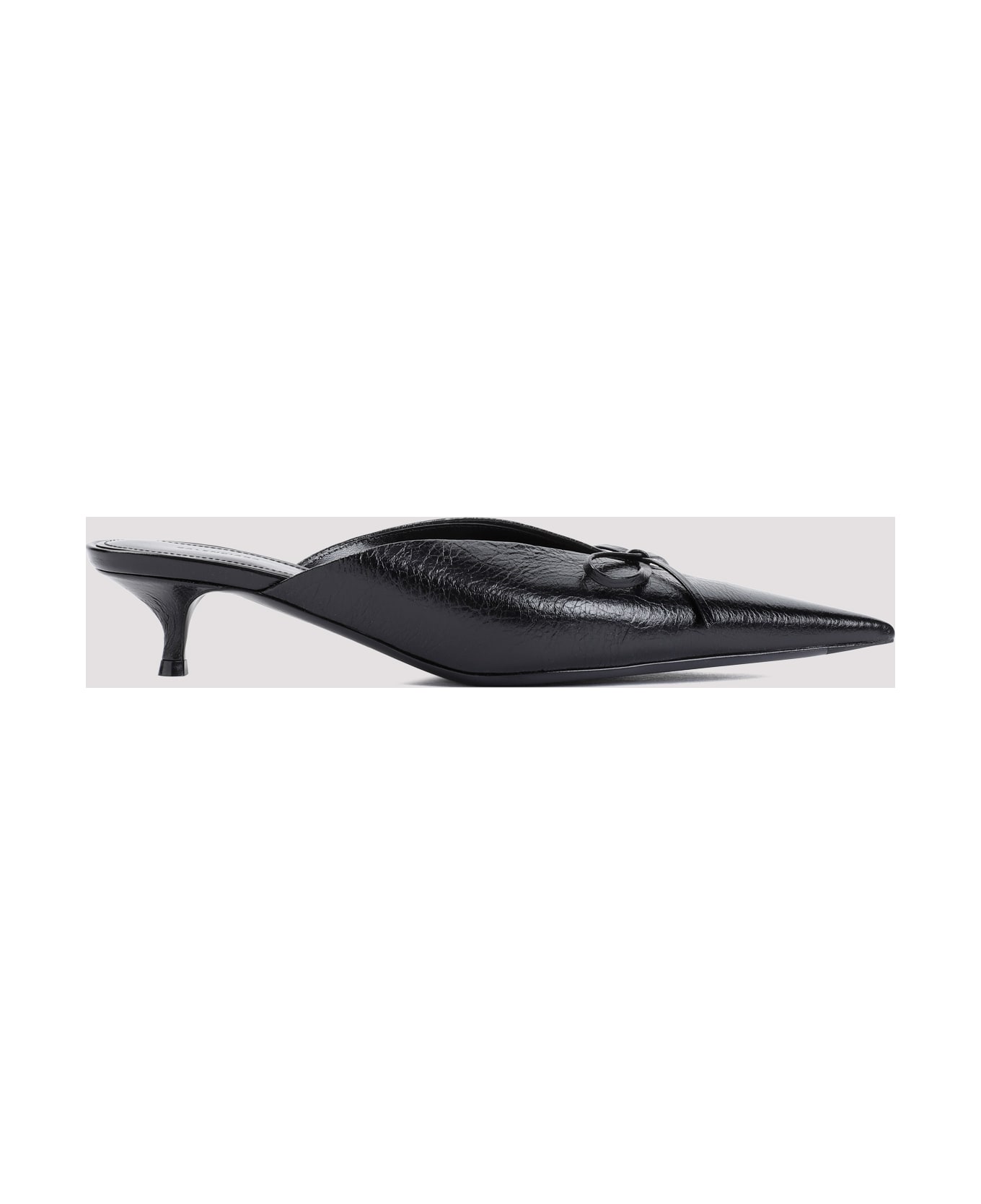 Balenciaga Knife Bow Arena L40 Mules - Black