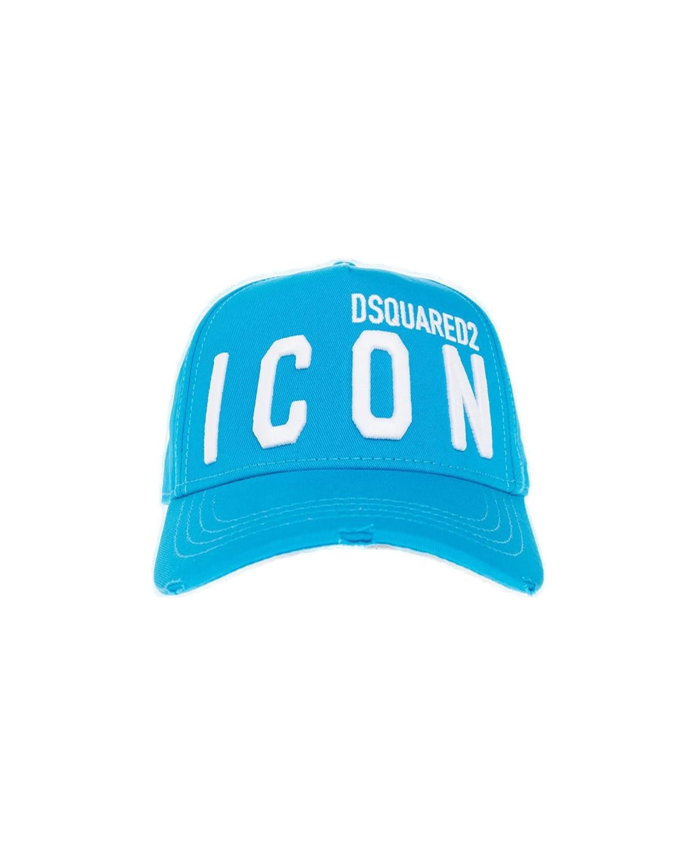 Dsquared2 Be Icon Light Blue Baseball Cap - Non definito