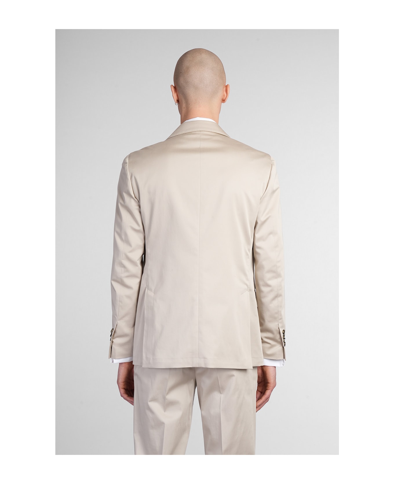 Lardini In Beige Cotton - beige