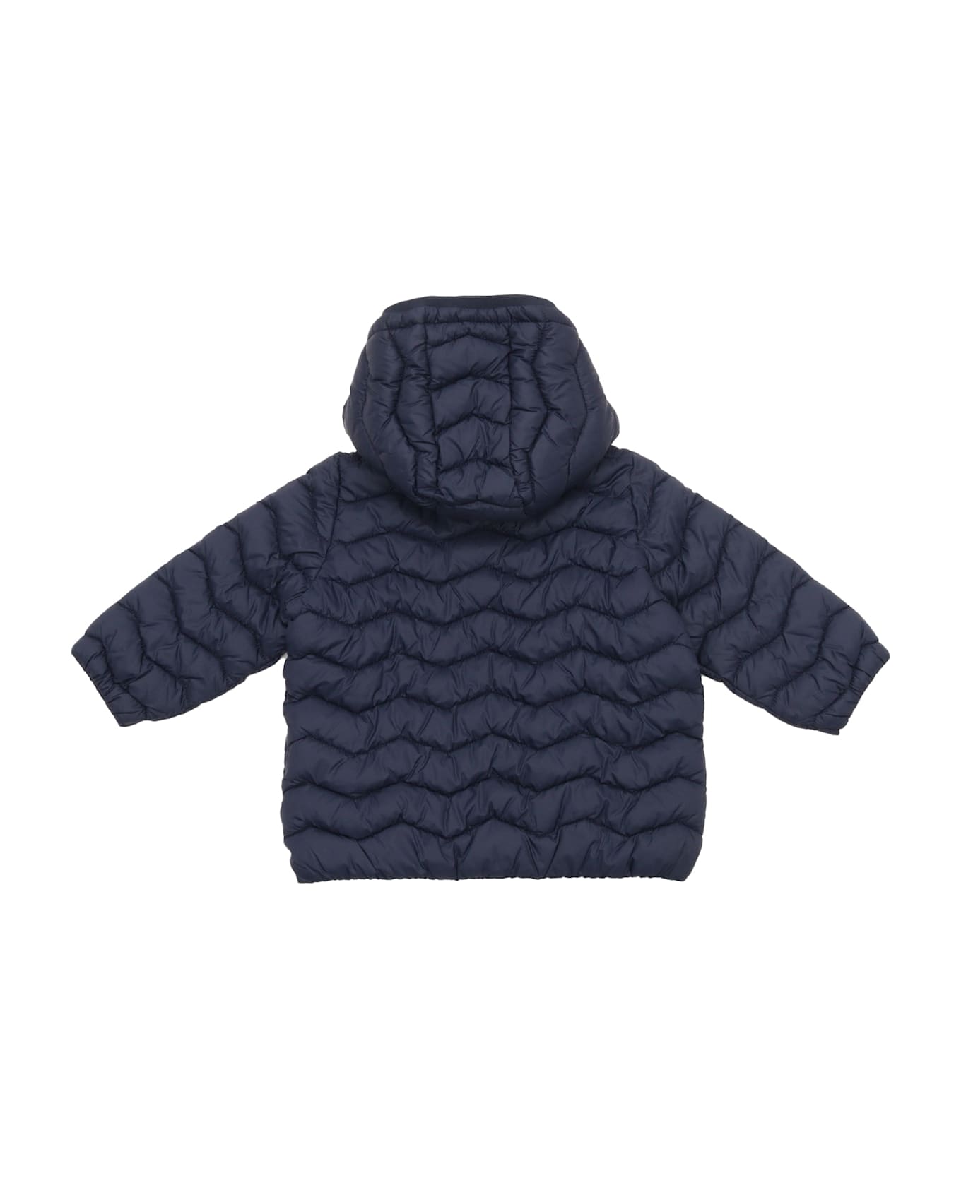 K-Way Blue Quilted Warm Jacket - BLUE
