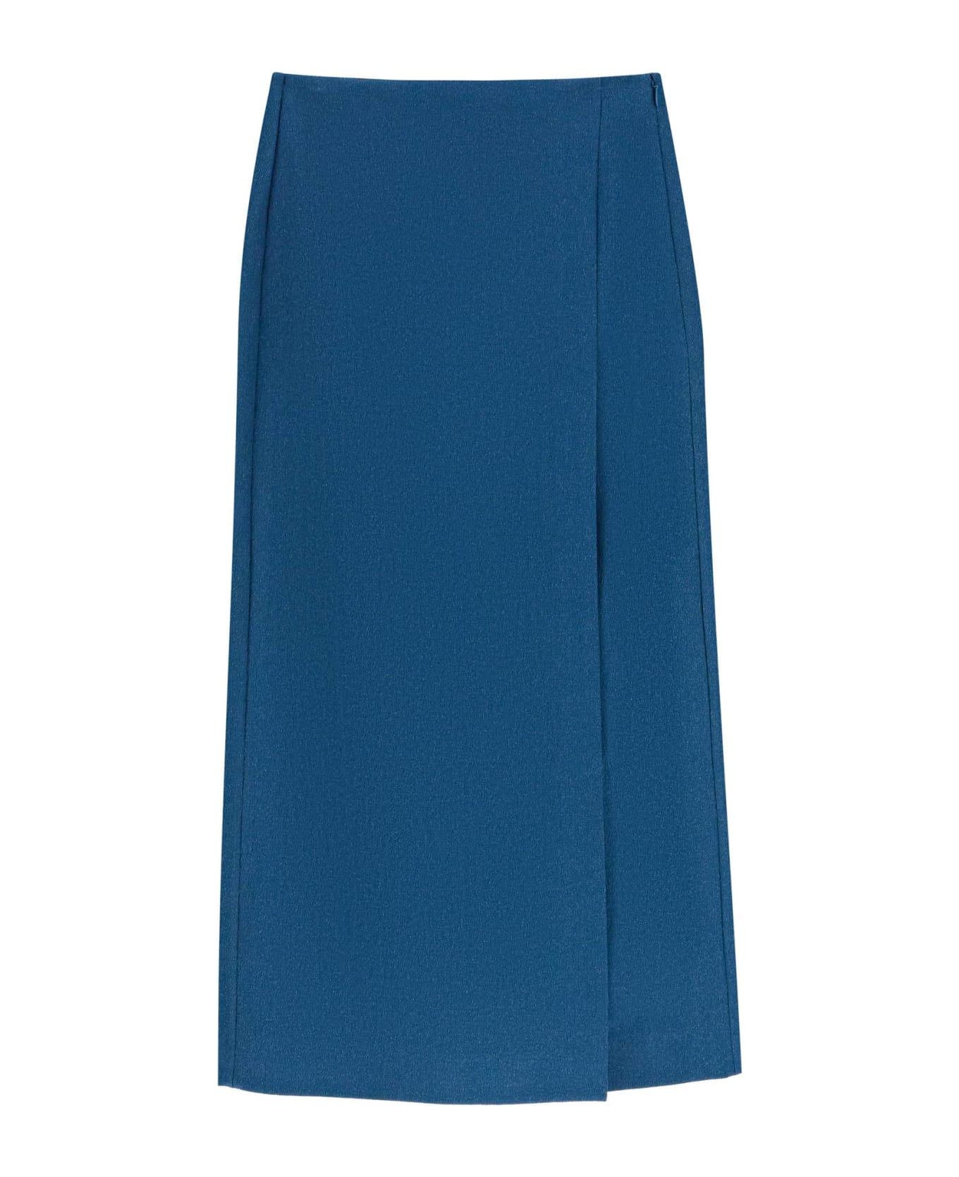 Tory Burch Faille Skirt - Blu