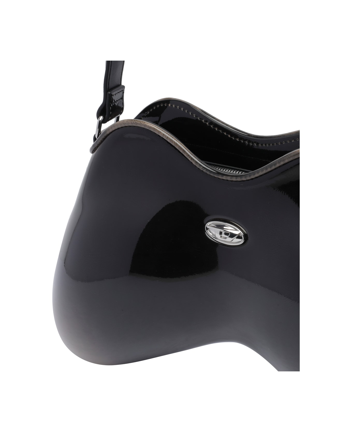 Diesel Double-d Shoulder Bag - Black