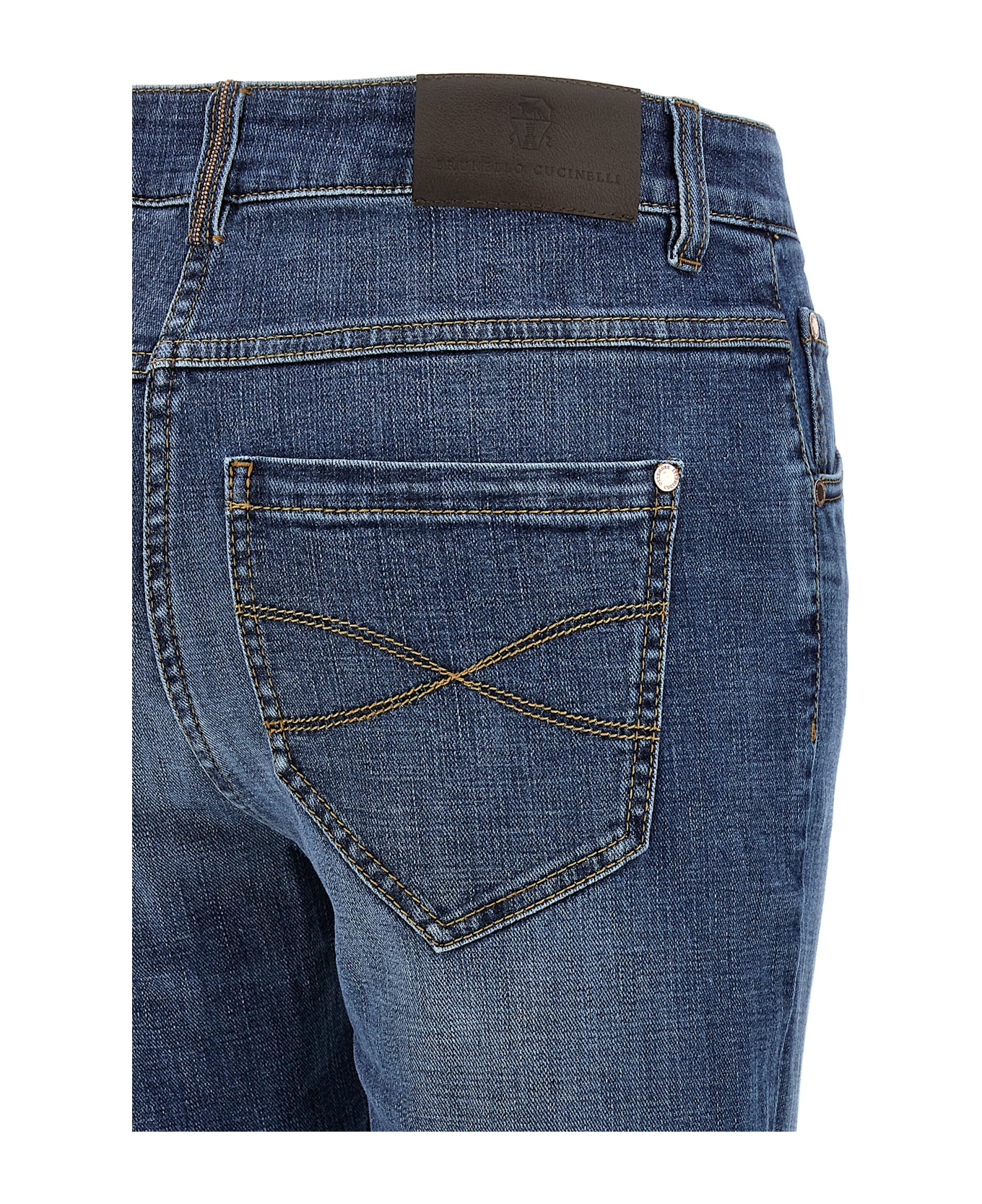 Brunello Cucinelli Jeans Monile - Blue