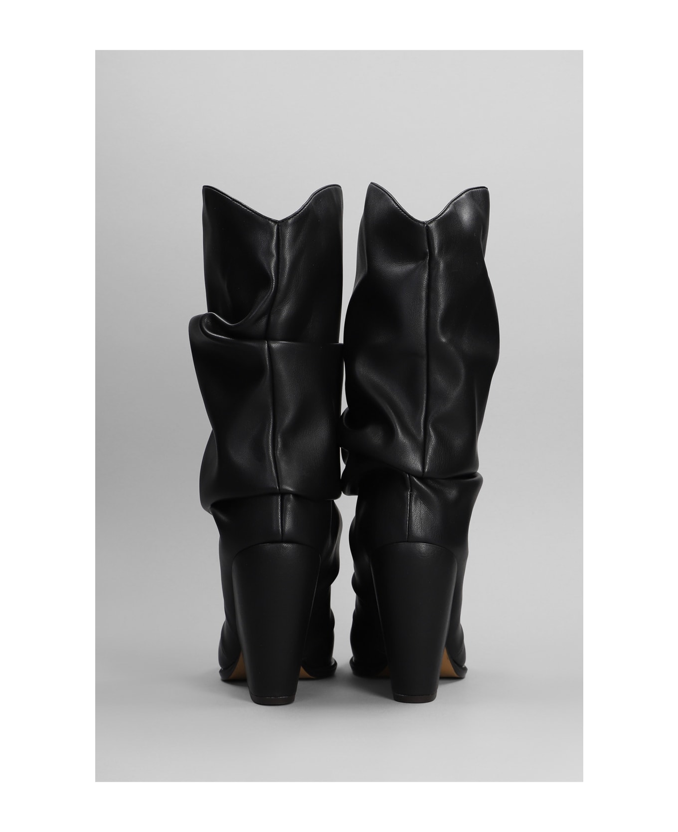 Alexandre Vauthier Boots In Black Leather - black