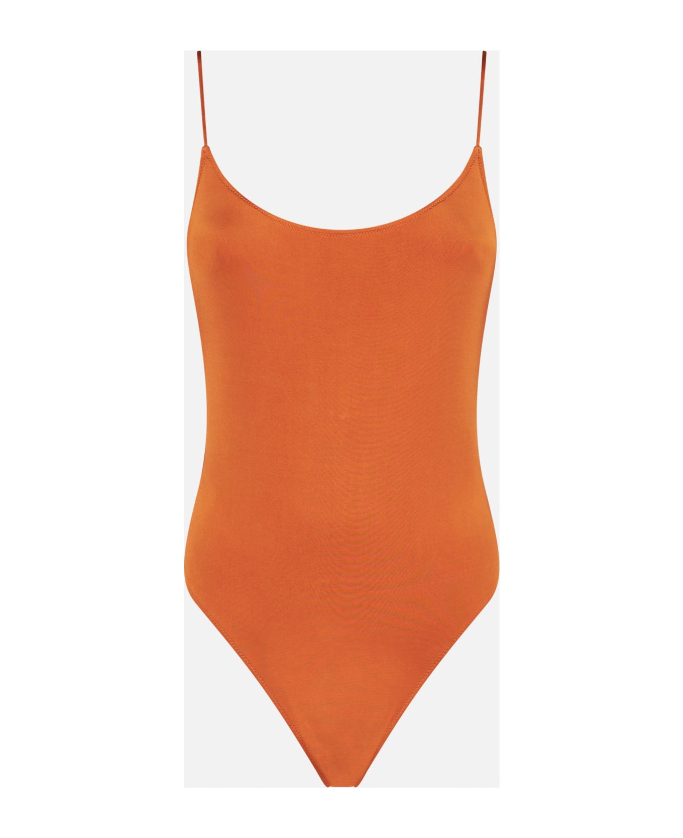 MC2 Saint Barth Shiny Orange One Piece Swimsuit - ORANGE