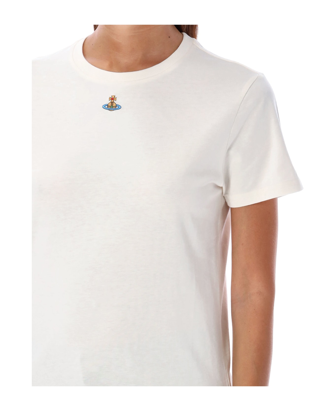 Vivienne Westwood Orb Perù T-shirt - WHITE