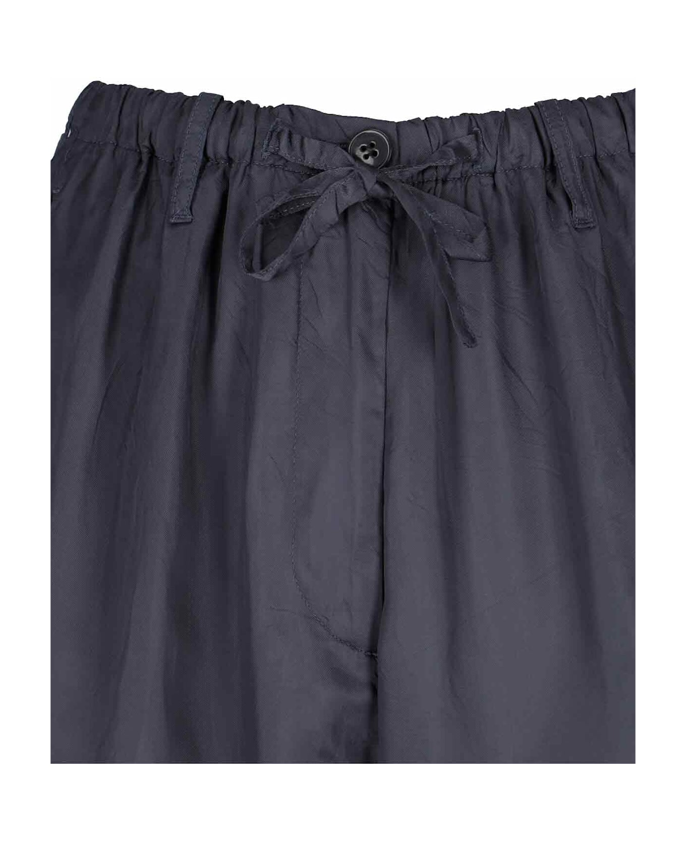 Dries Van Noten Draped Pants - Gray
