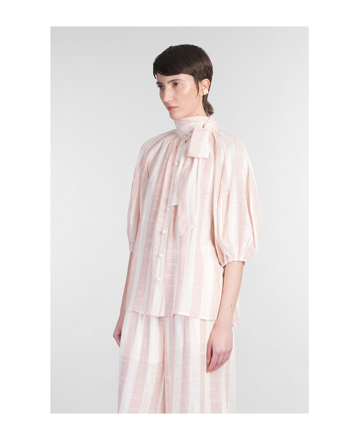 Zimmermann Shirt In Beige Viscose - beige