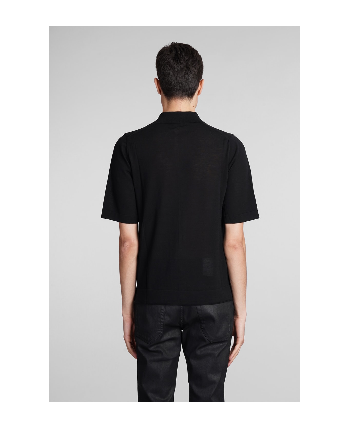 Ballantyne Shirt In Black Cotton
