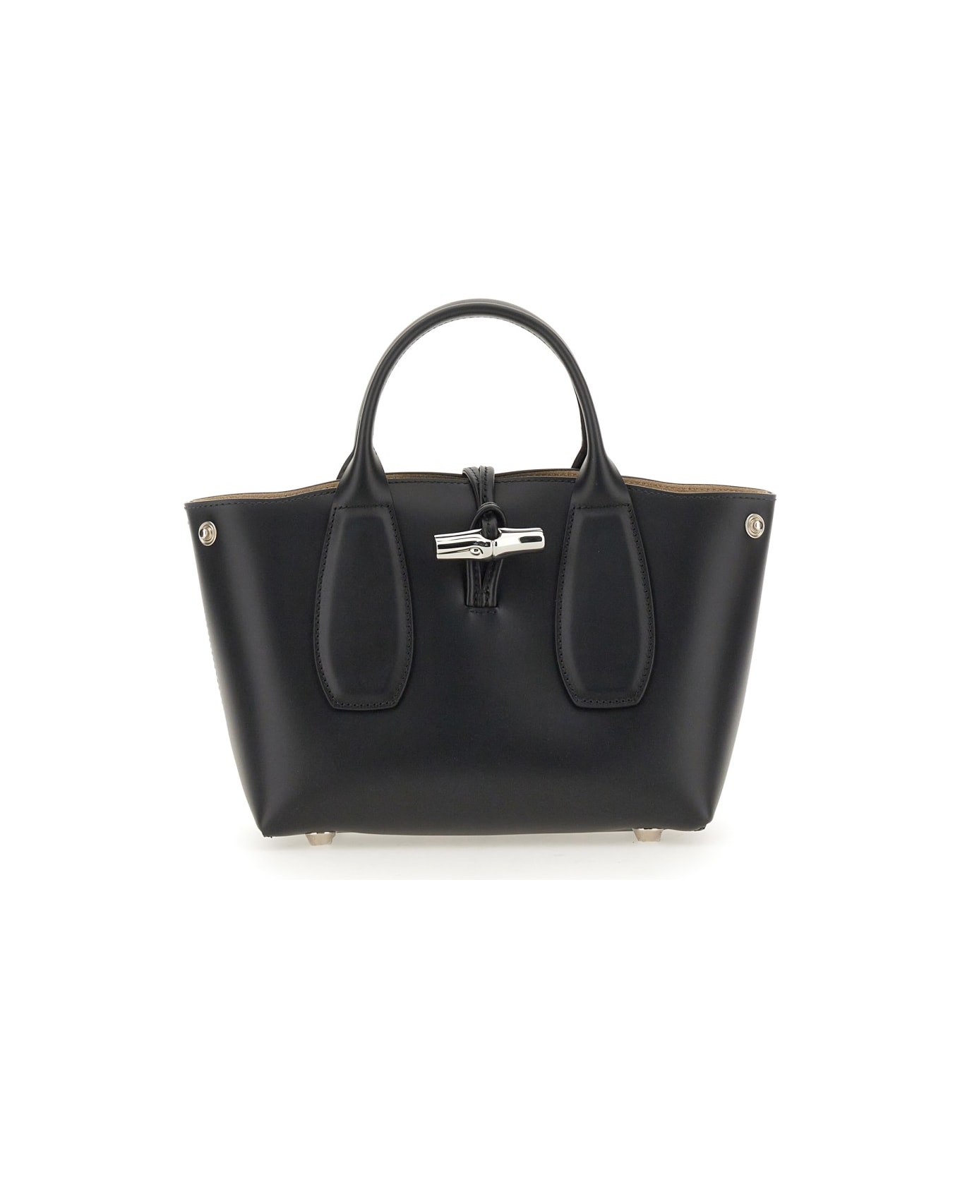 Longchamp Roseau Bag. - BLACK