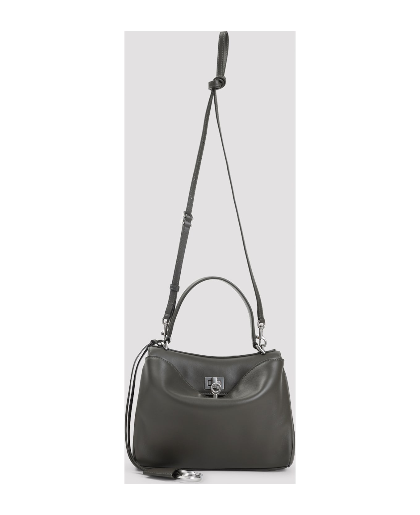 Balenciaga Rodeo Top Handle Handbag - Khaki