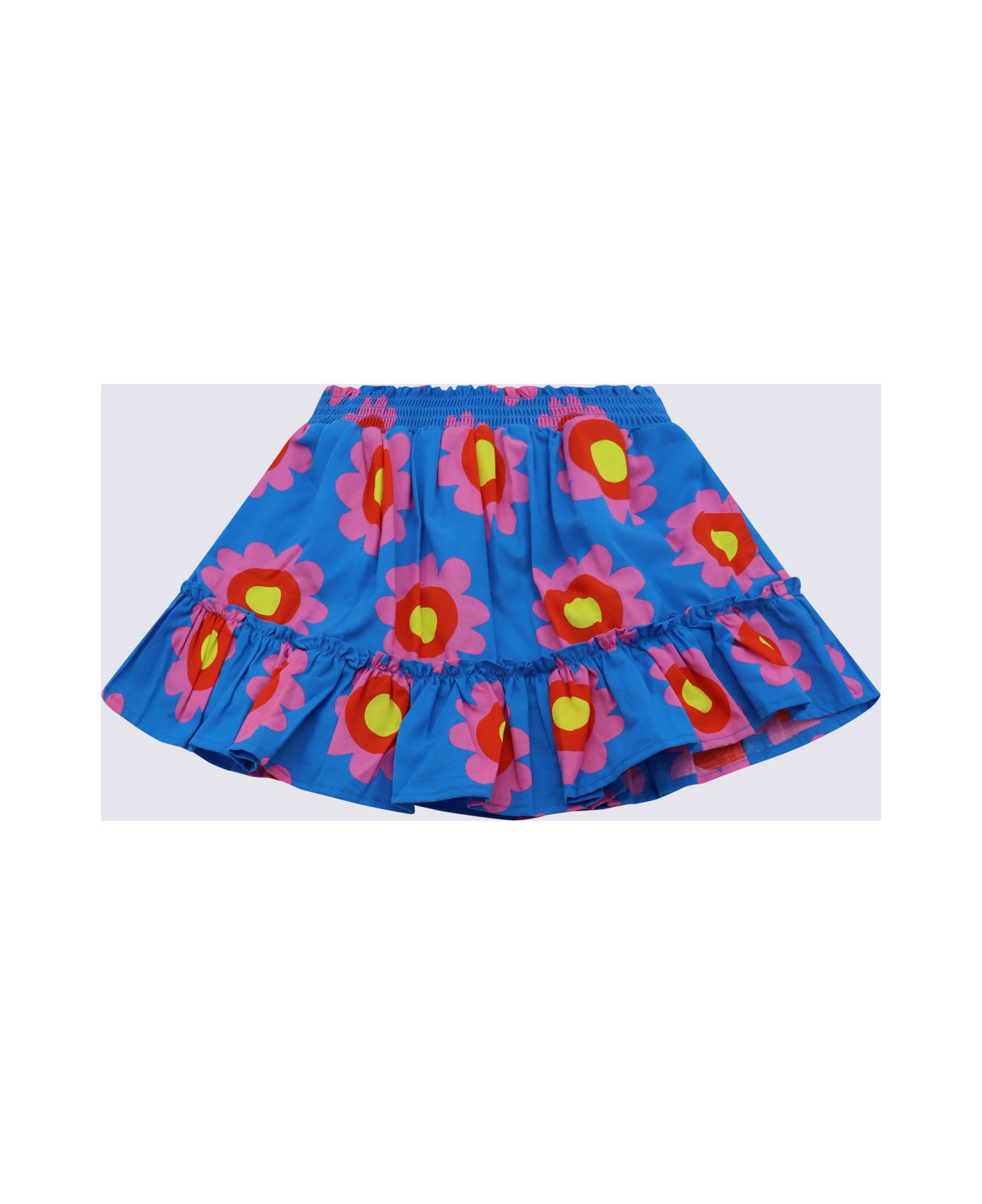 Stella McCartney Blue Cotton Skirt - MultiColour