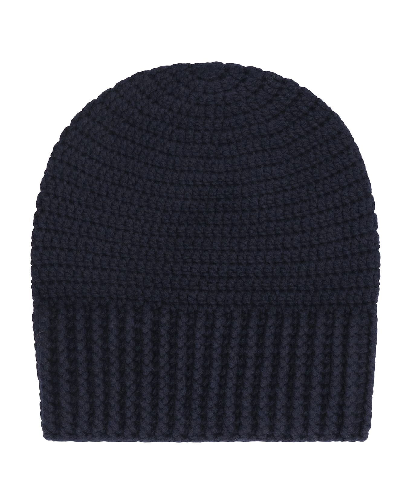 Malo Knitted Beanie - black