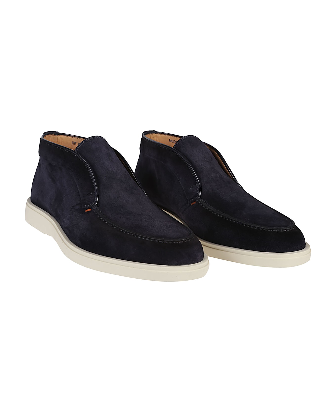 Santoni Digits Slip-on Loafers - Blu