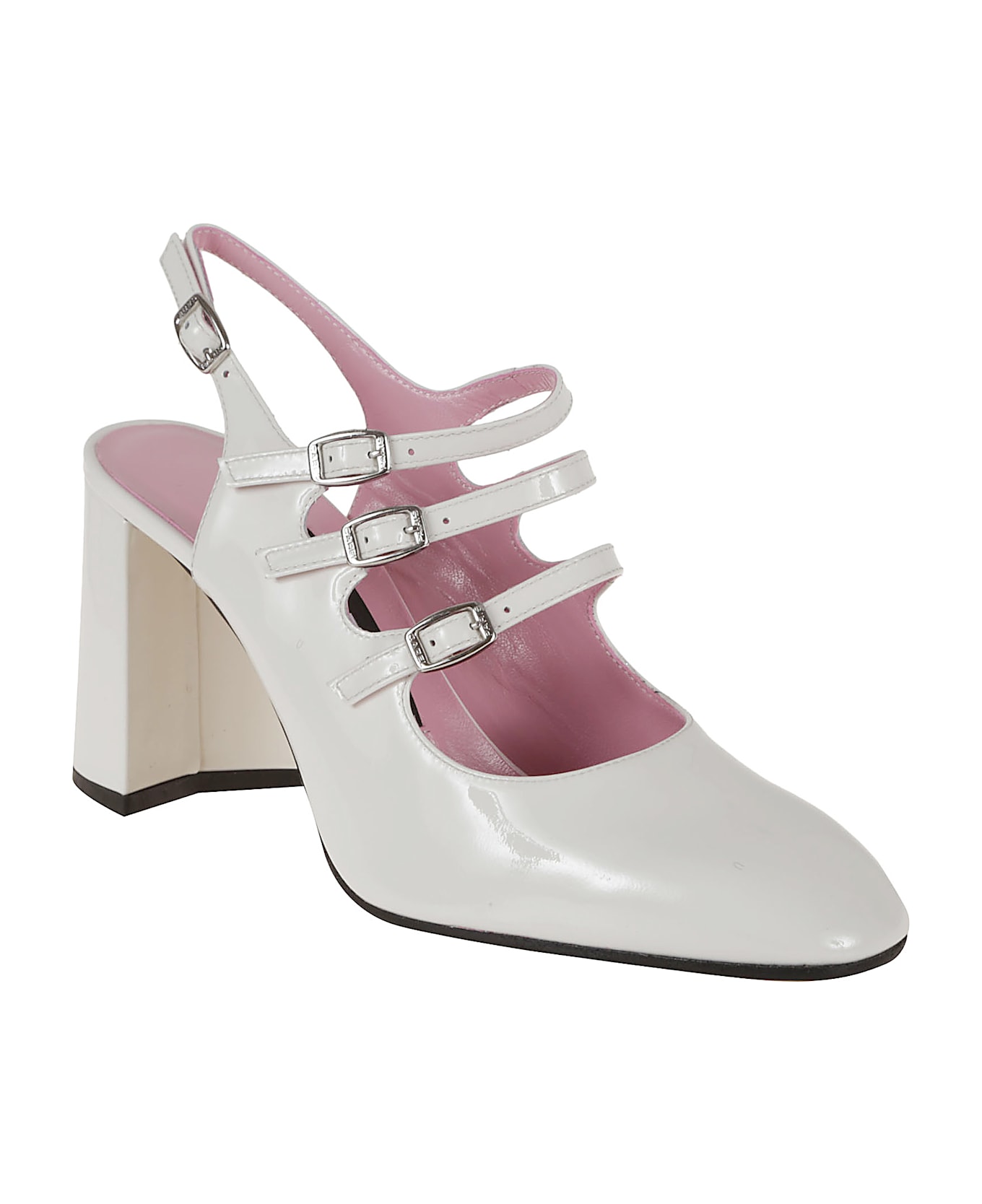 Carel Mary Jane Promise - Ivory Calf