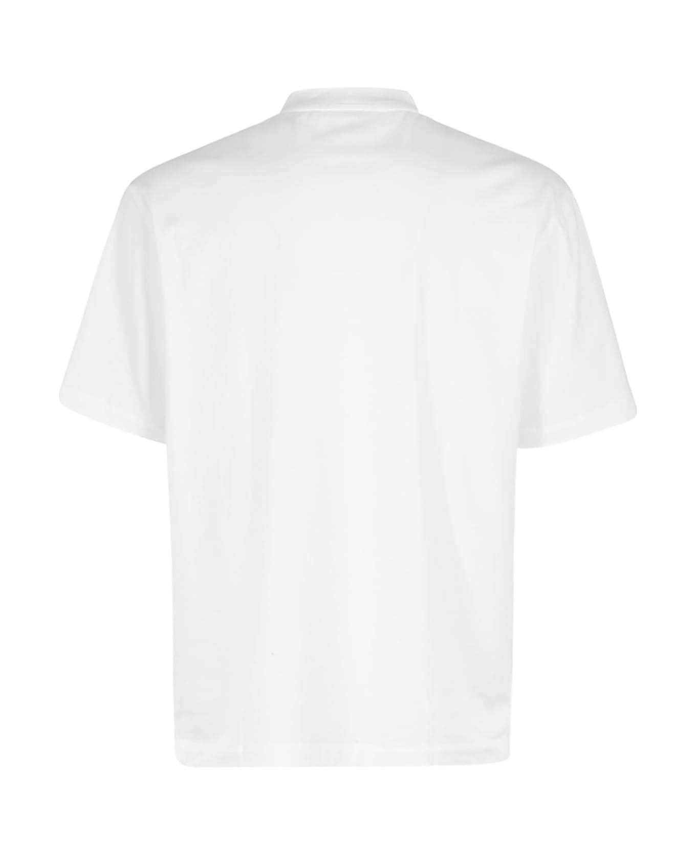 Paolo Pecora Tshirt Jersey - Bianco