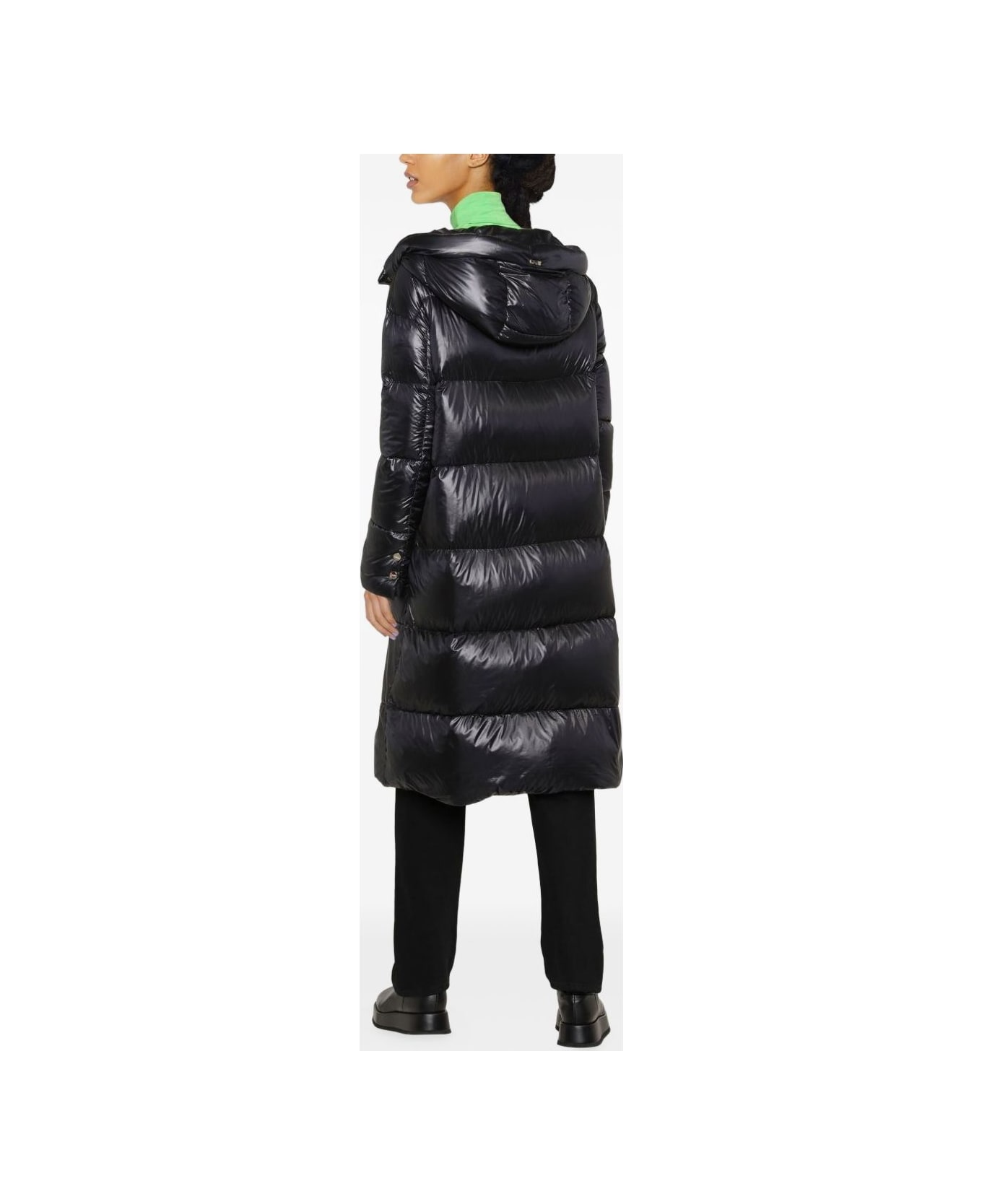 Herno Ultralight Nylon Parka - Black