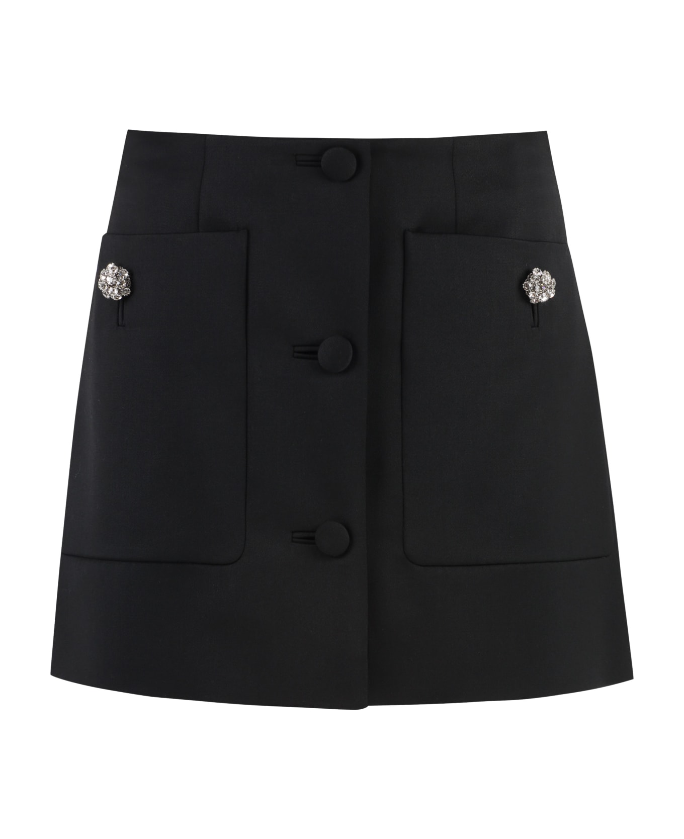 Prada Satin Skirt - black