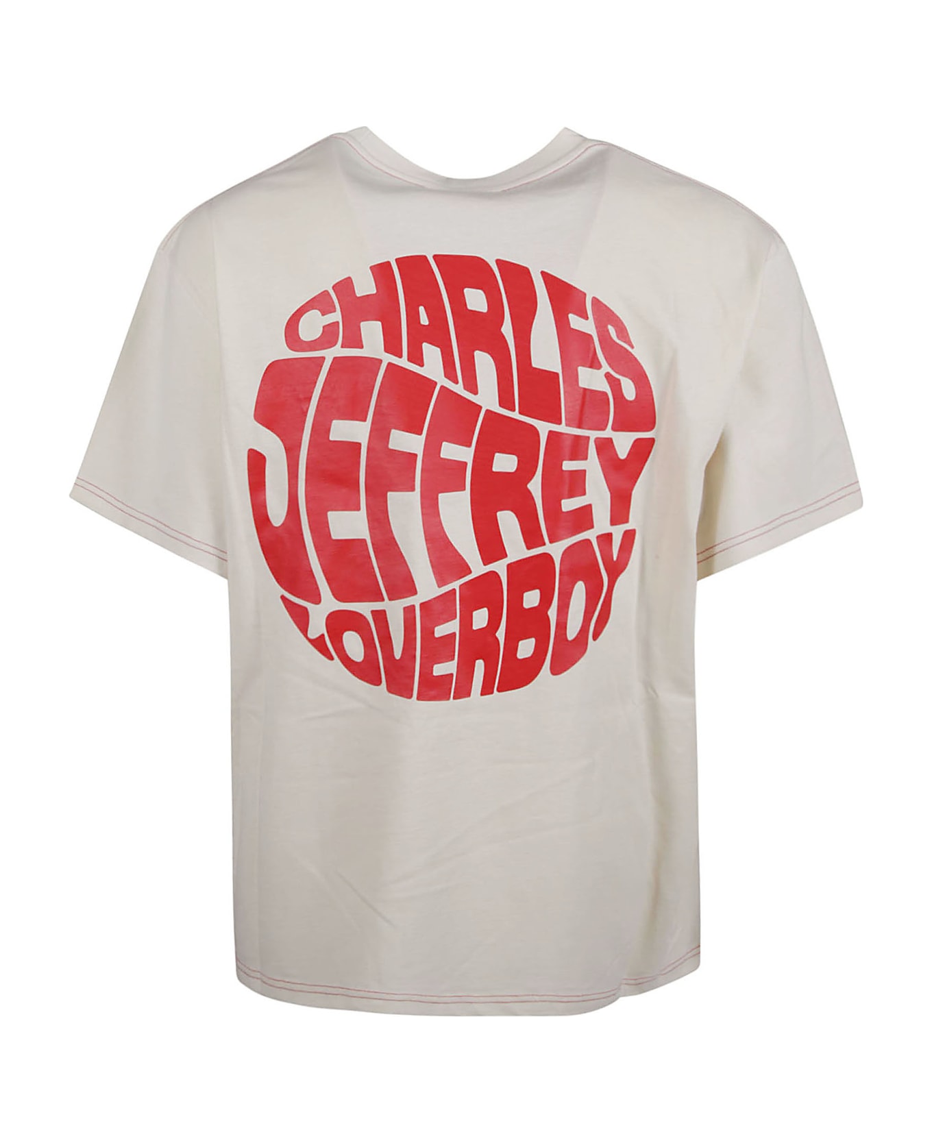 Charles Jeffrey Loverboy Logo Print T-shirt - White シャツ