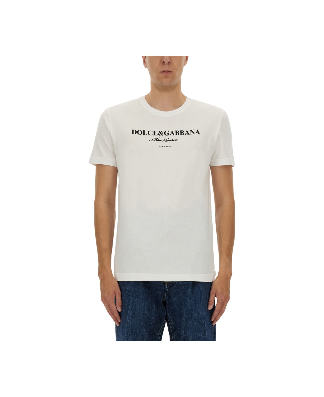 Dolce 
Gabbana Cotton T-shirt With Print