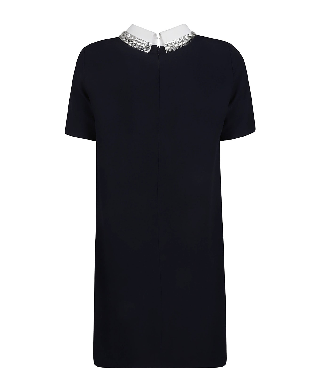 N.21 Mid-length Embellished Collar Dress - Blu ポロシャツ
