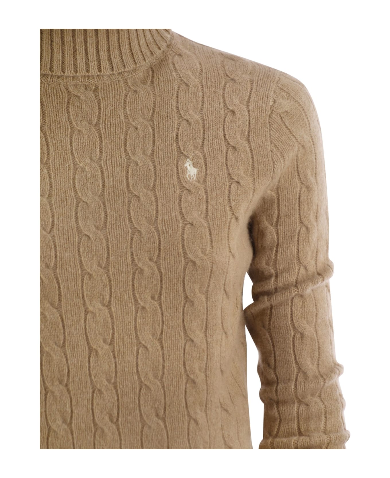 Polo Ralph Lauren Turtle Neck Sweater - Caramel ニットウェア