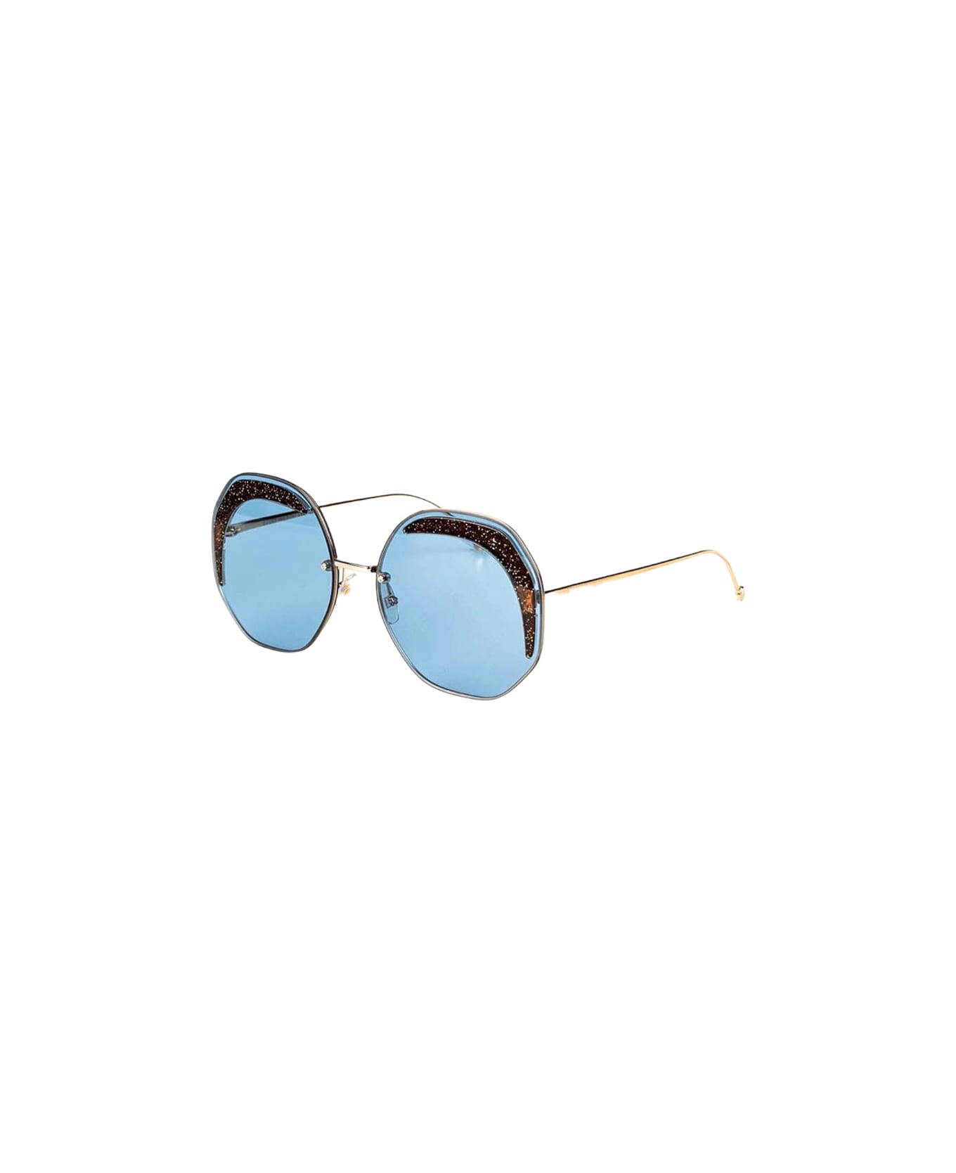Fendi Eyewear Ff 0358 - Gold Sunglasses サングラス