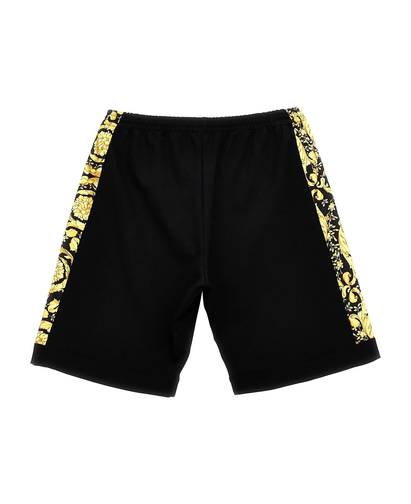 Versace 'barocco' Bermuda Shorts - Black  