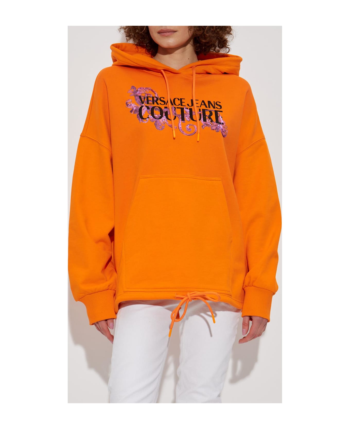 Versace Jeans Couture Hoodie - ORANGE