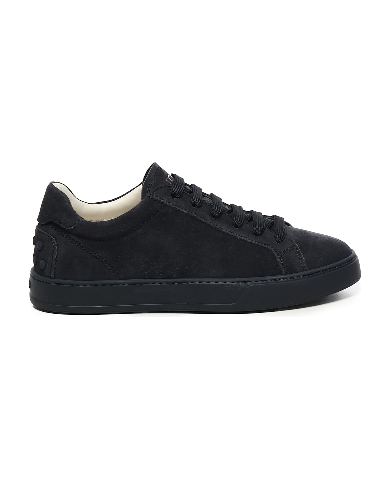 Tod's Sneakers In Suede - Black