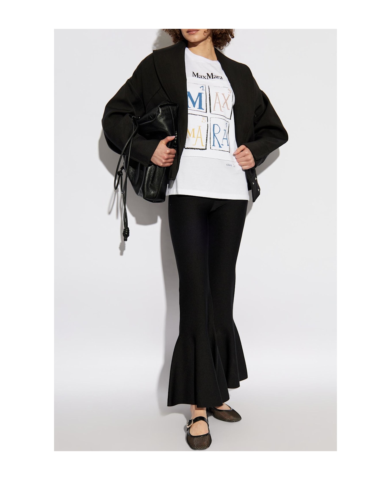 Max Mara T-shirt Colibri - Bianco