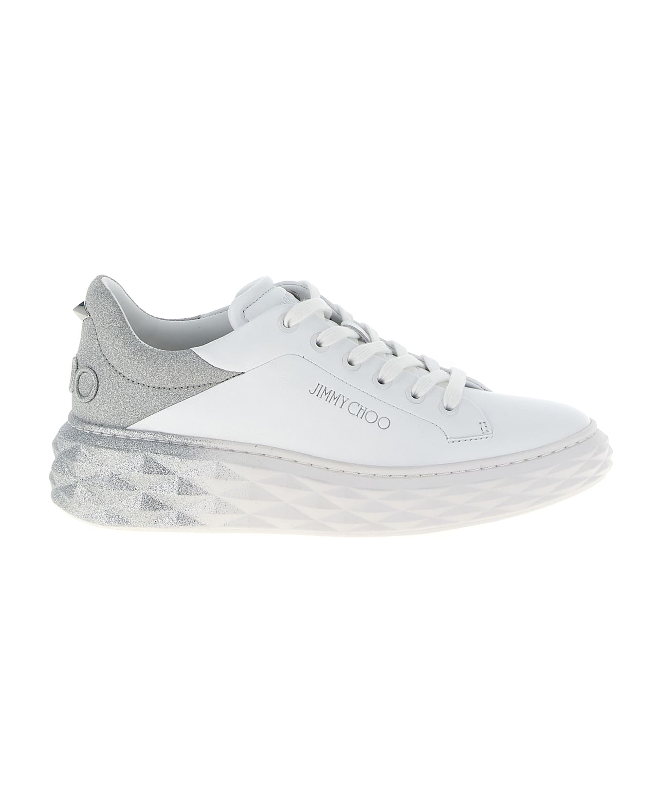 Jimmy Choo 'diamond Maxi F Ii' Sneakers - Silver