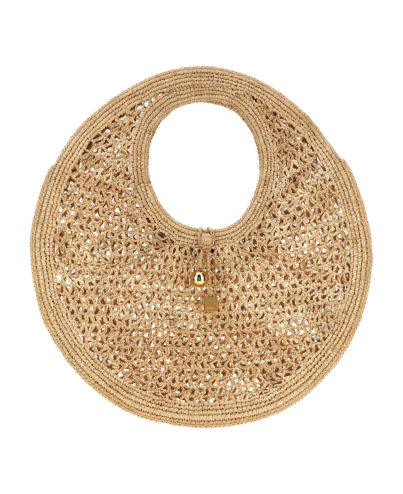 Jacquemus 'le Rond Spiaggia' Shoulder Bag - Beige